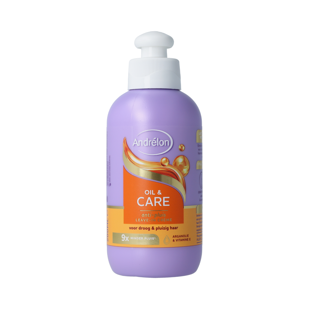 Andrelon Leave-in cream oil & care 200.00 Milliliter