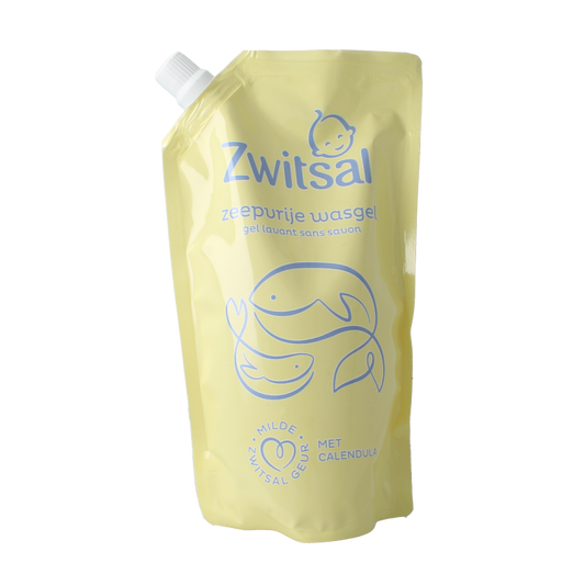 Zwitsal Zeepvrije wasgel navul 500 Milliliter