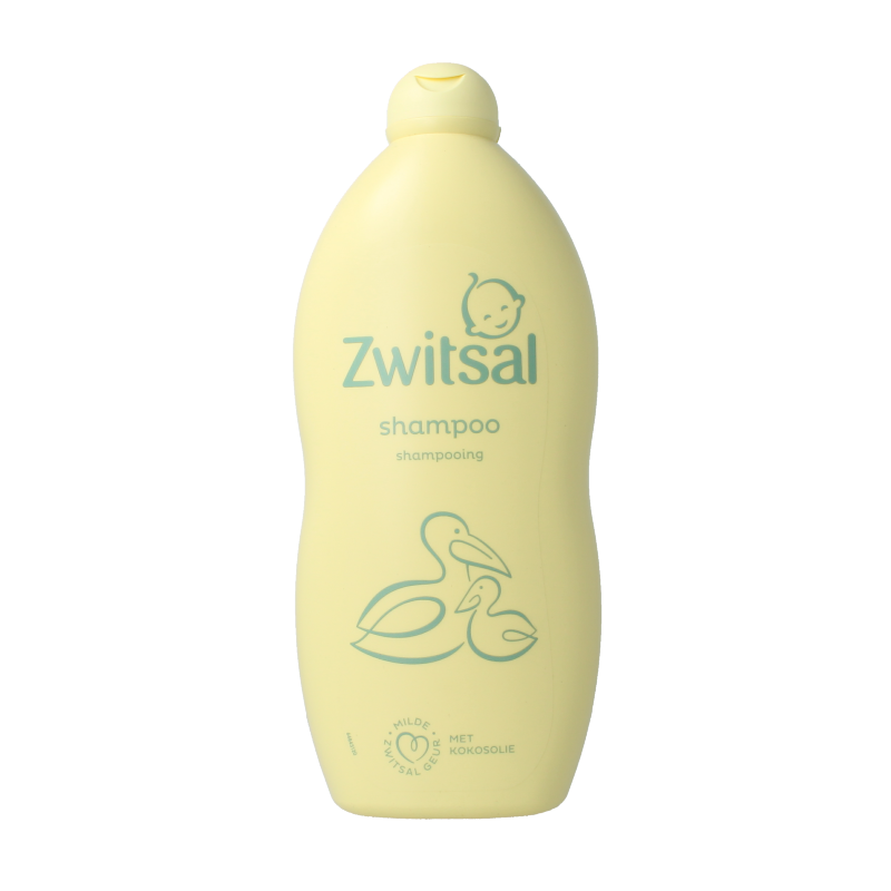 Bottle of Zwitsal baby shampoo, 700ml, with a colorful label, designed for gentle baby and toddler hair care.