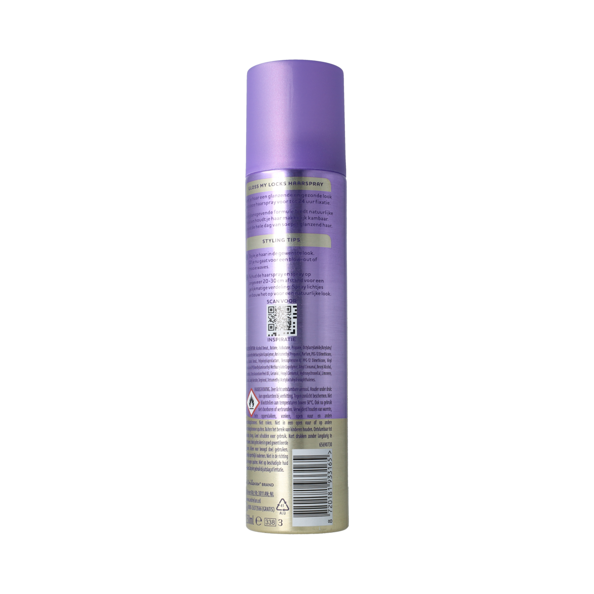 Andrelon Haarspray gloss my locks  250.00 Milliliter