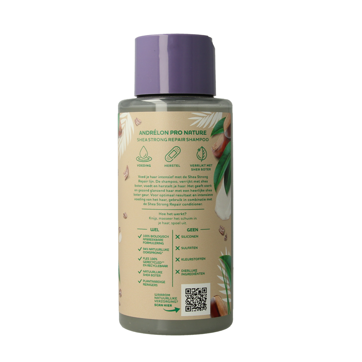 Andrelon Shampoo pro nature shea SOS repair 400.00 Milliliter
