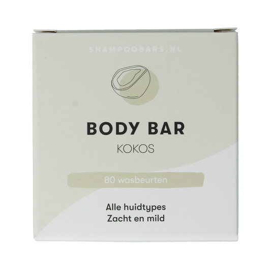 Shampoobars Body bar kokos 60.00 Gram