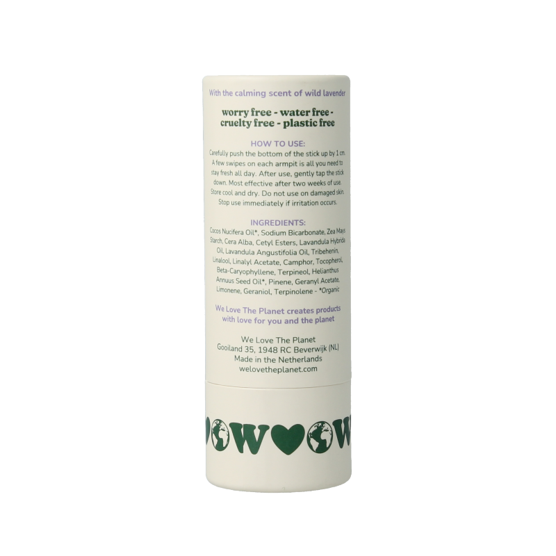 We Love Deodorant stick wild lavender 40 Gram