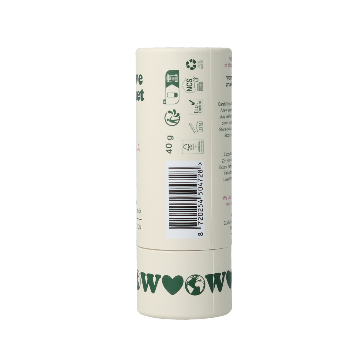 We Love Deodorant stick chic magnolia 40.00 Gram