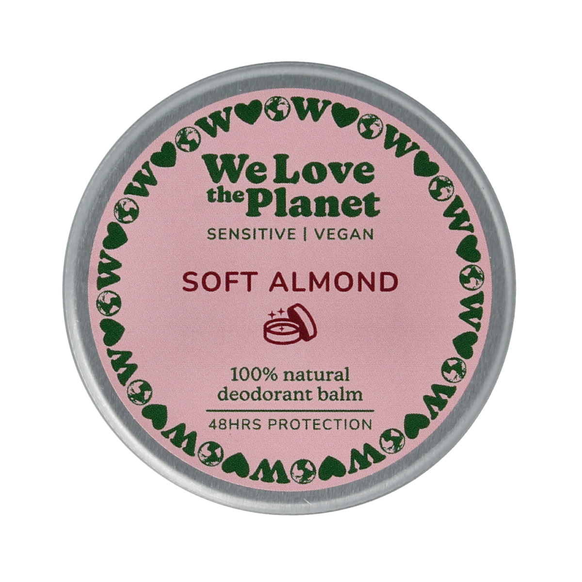 We Love Deodorant balm soft almond sensitive vegan 35.00 Gram