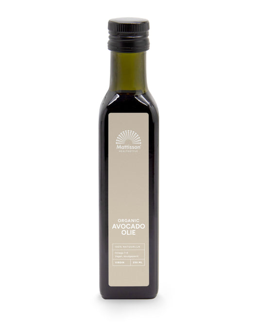 Mattisson Avocado olie virgin koudgeperst bio 250.00 Milliliter