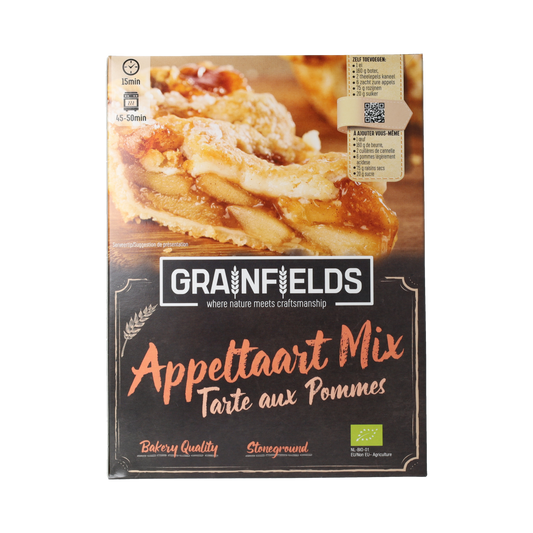 Grainfields Appeltaartmix bio 400.00 Gram