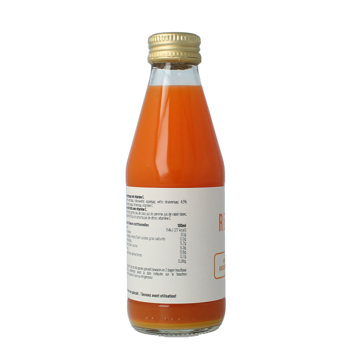G'nger Refresh groentesap met 47% groenten 200.00 Milliliter