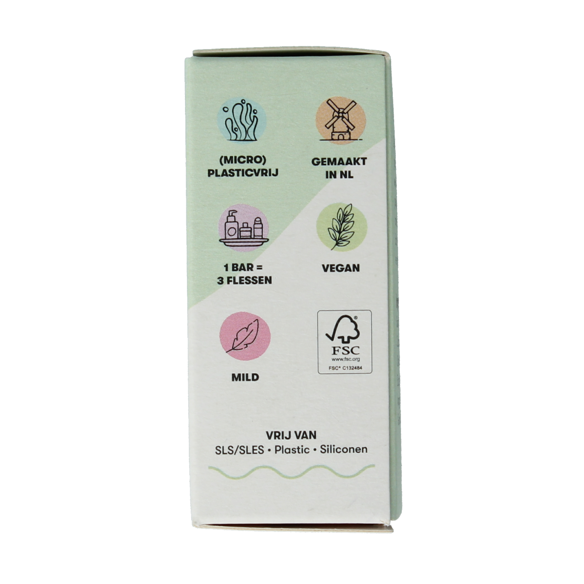 Shampoobars Body bar aloe vera & komkommer 60.00 Gram