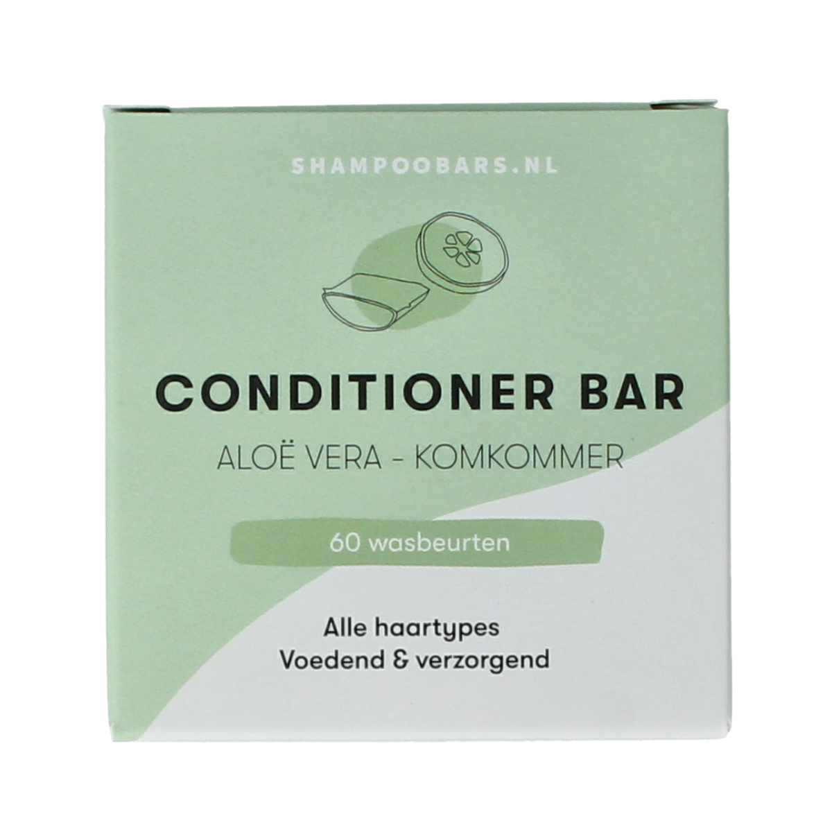 Shampoobars Conditioner bar aloe vera & komkommer 45.00 Gram