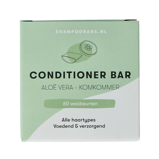 Shampoobars Conditioner bar aloe vera & komkommer 45.00 Gram