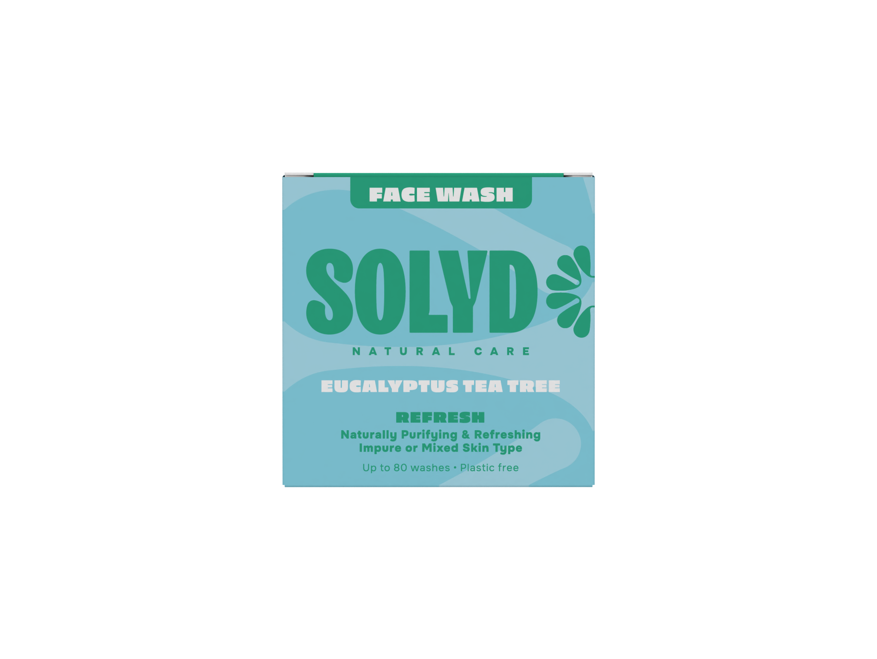 Solyd Face Wash Bar Eucalyptus Tea Tree 60.00 Gram