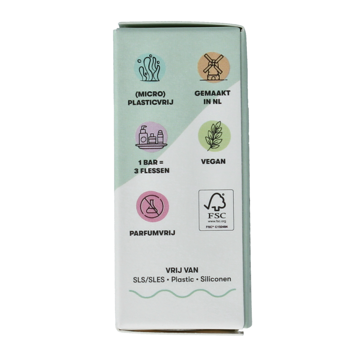 Shampoobars Face bar eucalyptus & tea tree 60.00 Gram