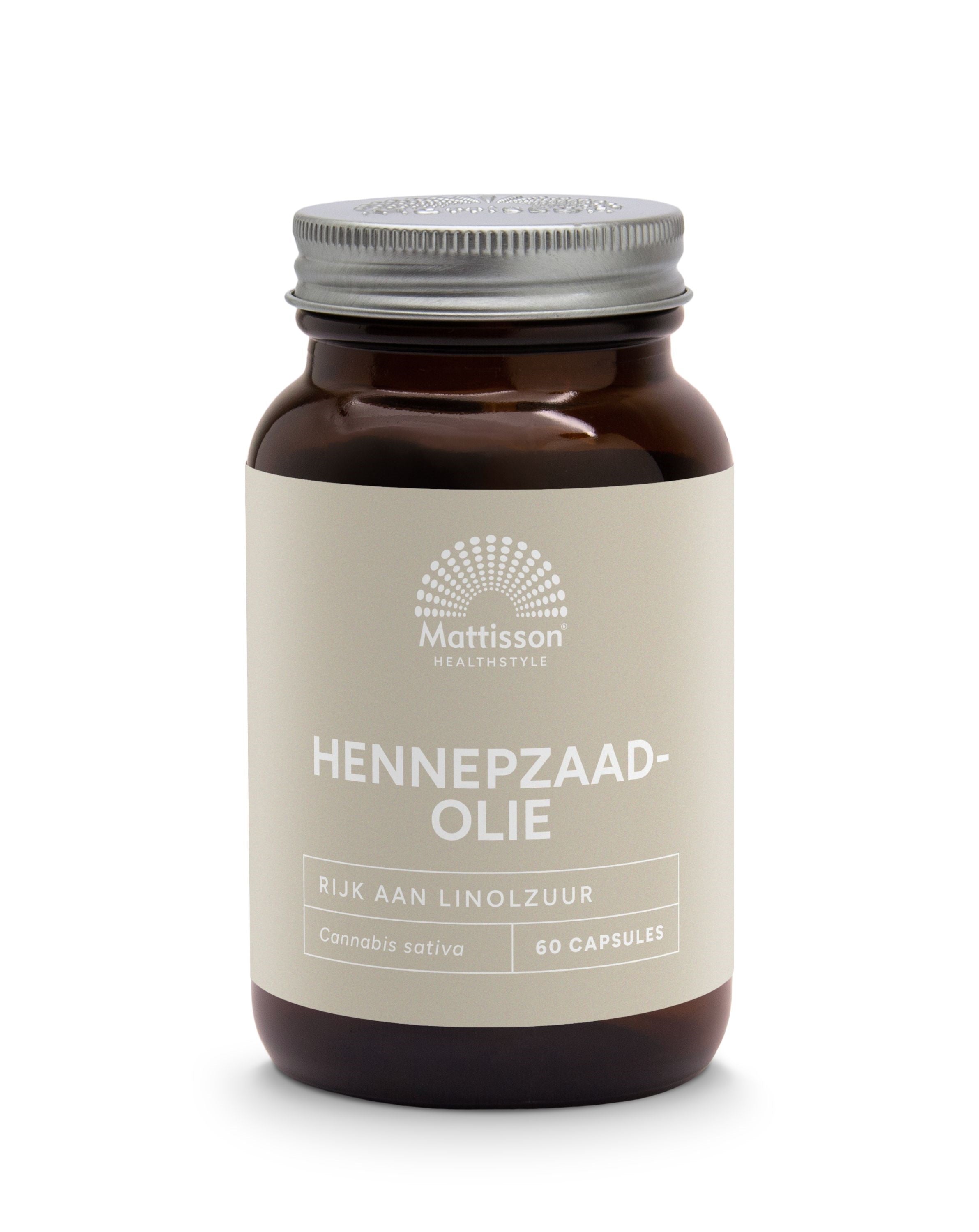 Mattisson Hennepzaadolie 1000mg 60 Capsules