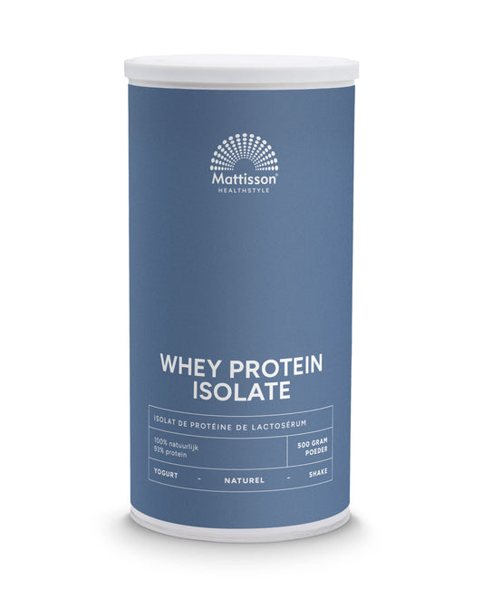 Mattisson Whey protein isolate isolaat sport 500 Gram