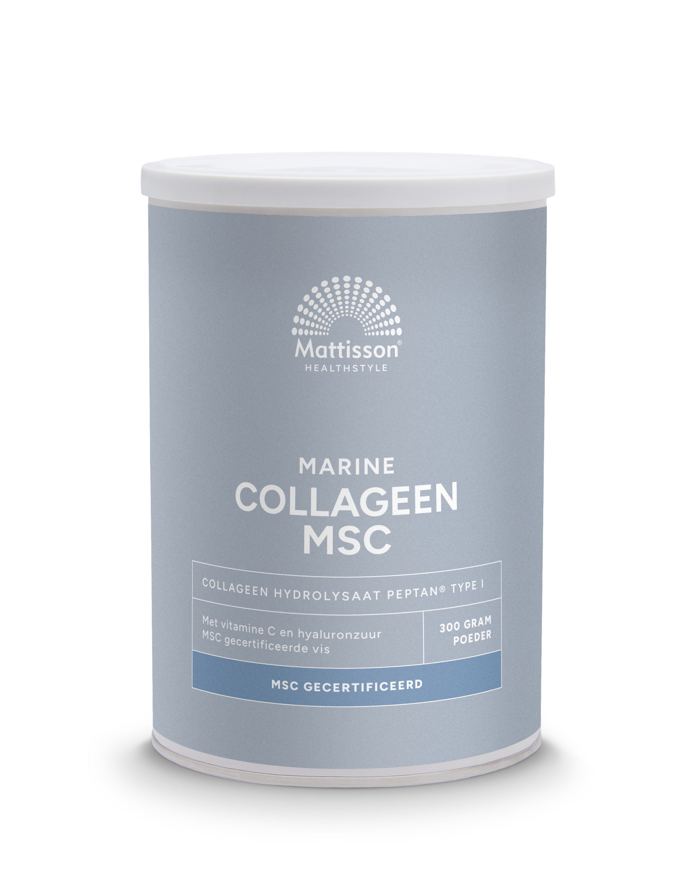 Mattisson Marine vis collageen poeder blend Peptan MSC 300.00 Gram