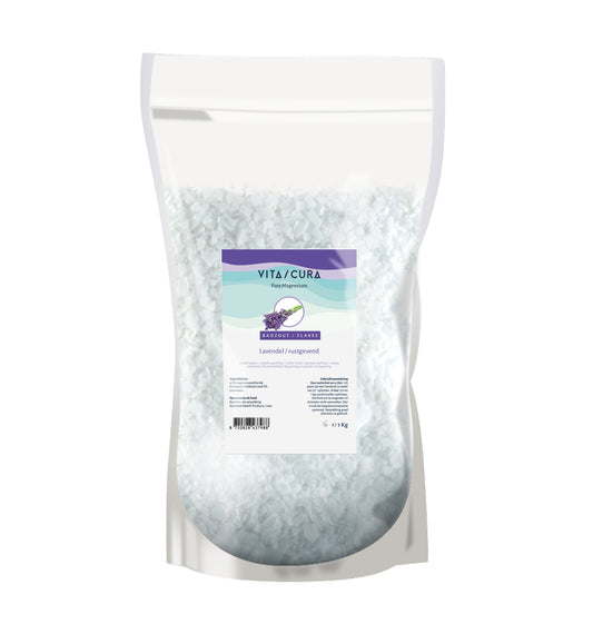 Vitacura Magnesium zout flakes lavendel 1 Kilogram