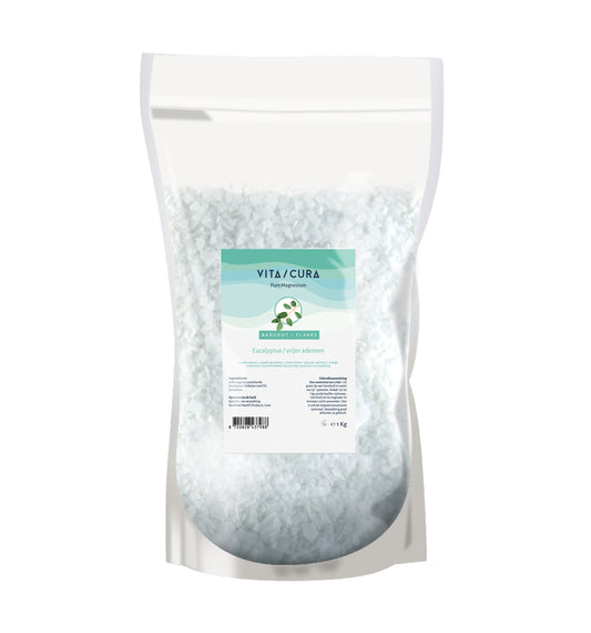 Vitacura Magnesium zout flakes eucalyptus 1 Kilogram