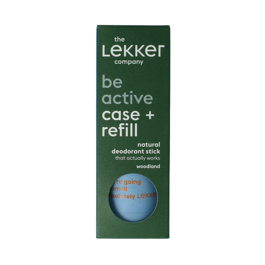 Lekker Company Deodorant refill starter be active 40.00 Gram