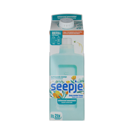 Seepje Wasmiddel universeel refill pak 945.00 Milliliter