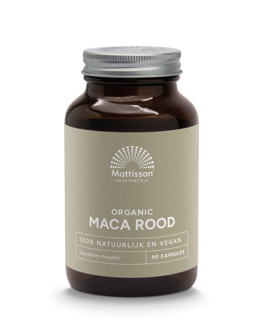 Mattisson Rode maca 750mg bio 90.00 Capsules