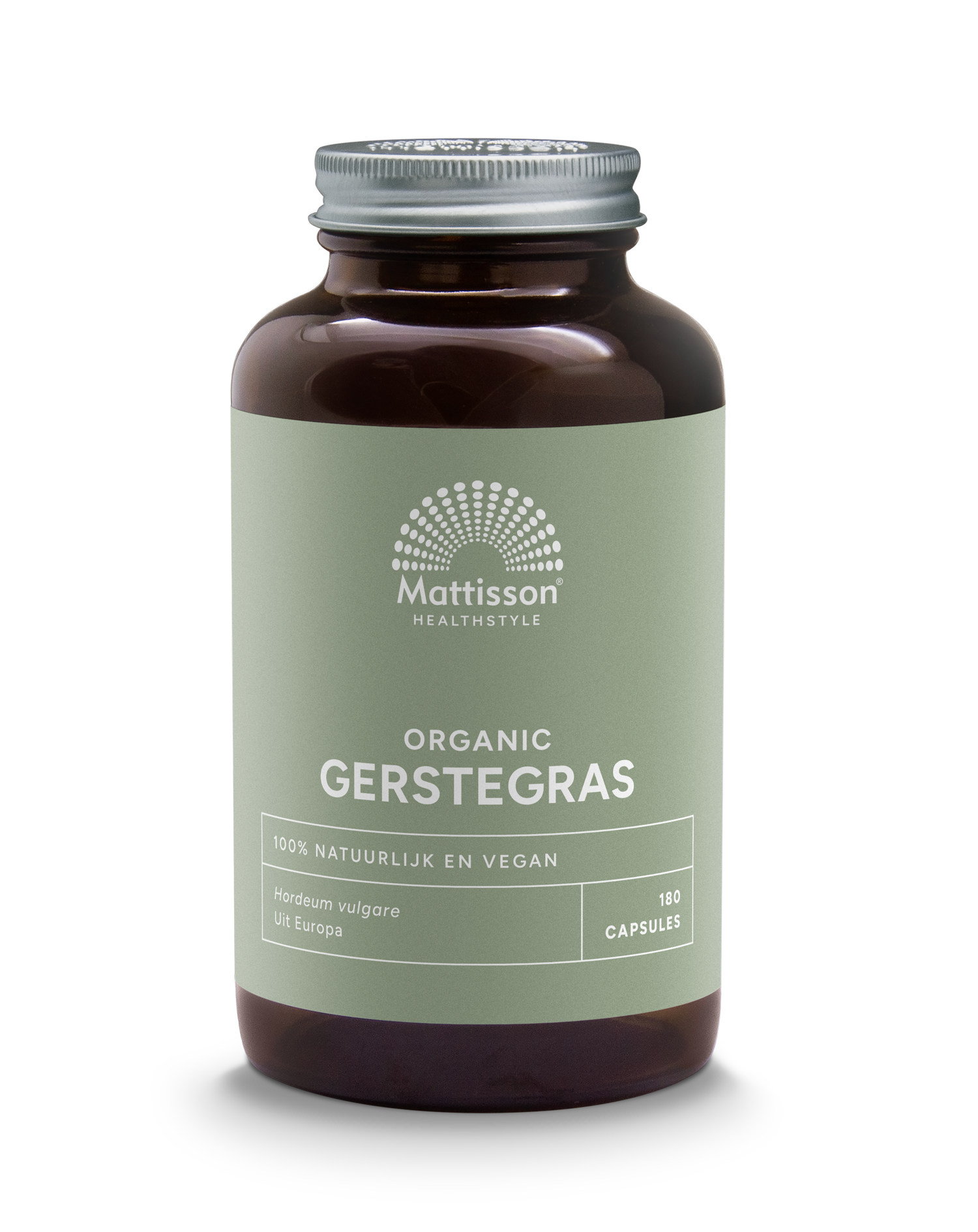 Mattisson Organic gerstegras 400mg bio 180 Capsules