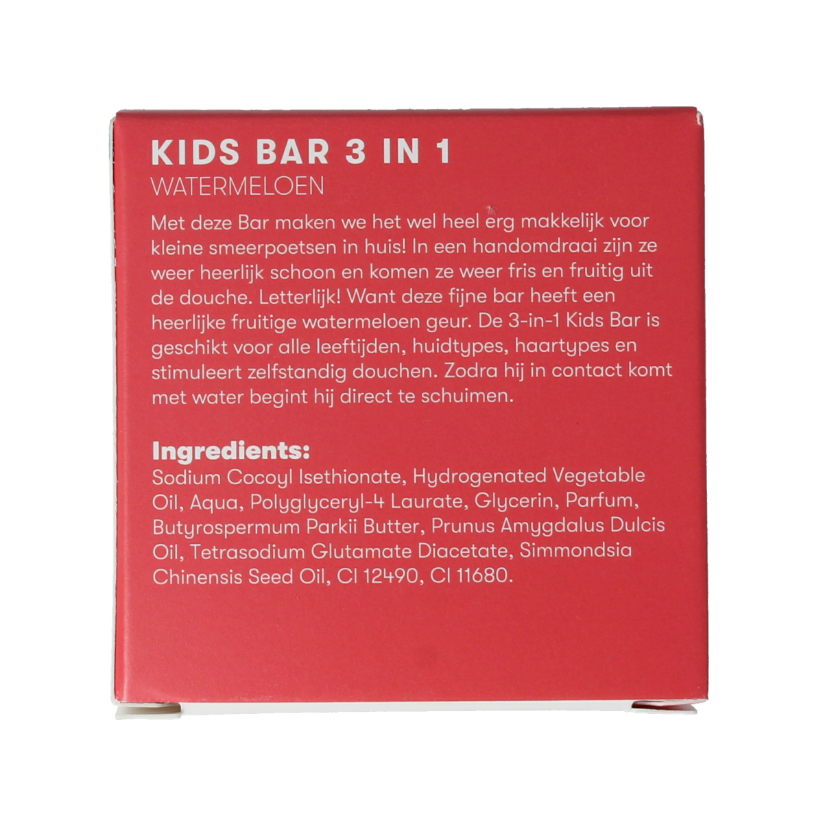 Shampoobars 3-in-1 Kids bar watermeloen 60.00 Gram