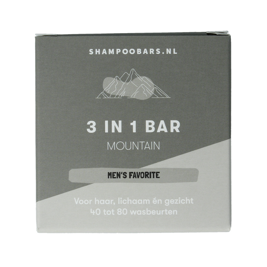 Shampoobars 3-in-1 Bar mountain 60.00 Gram
