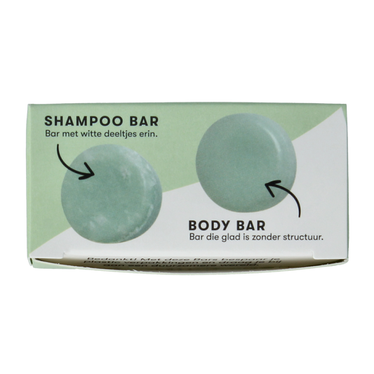 Shampoobars Mini shampoo & body bar aloe vera & komkommer 20.00 Gram