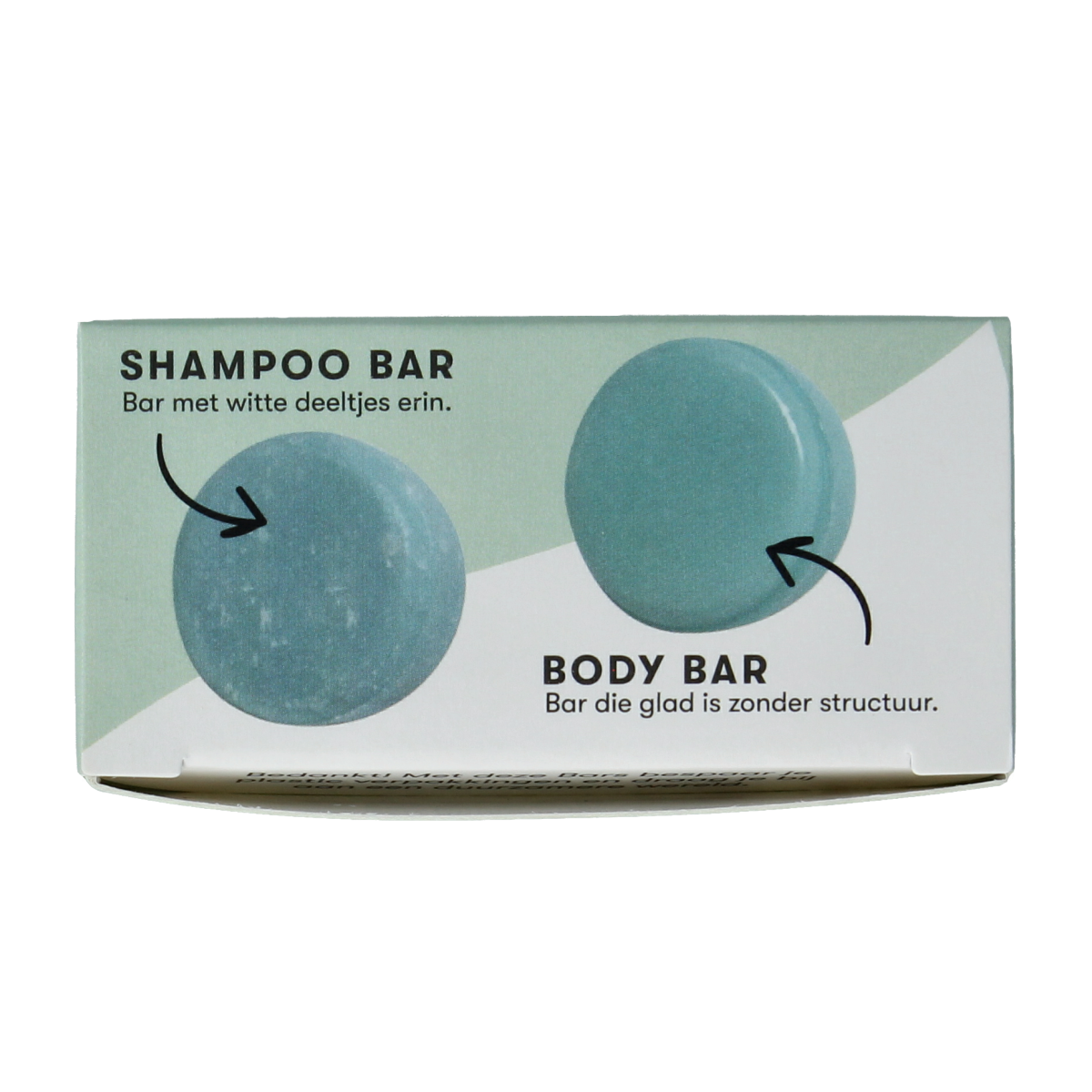 Shampoobars Mini shampoo & body bar eucalyptus & tea tree 20.00 Gram