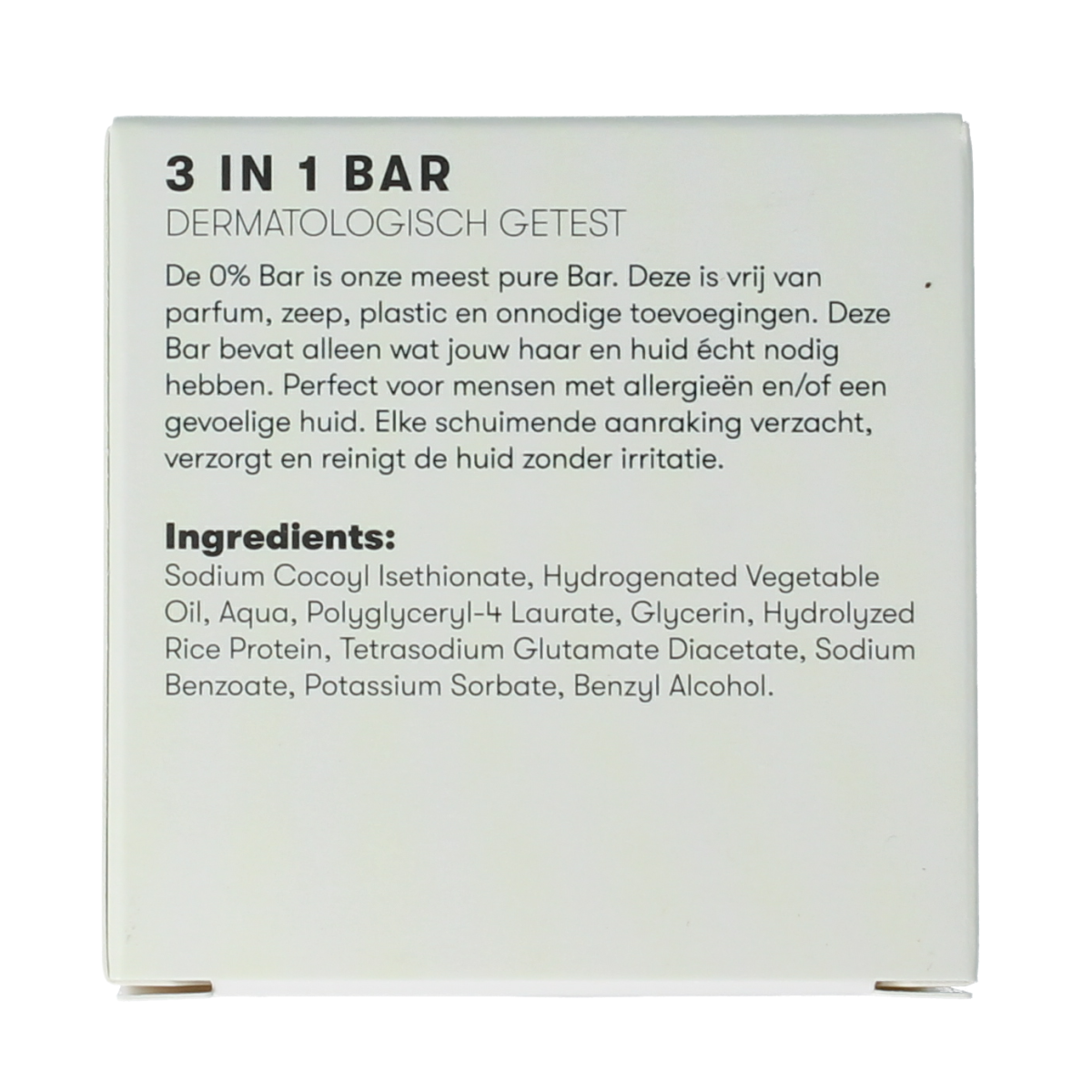 Shampoobars Bar 0%  3-in-1 neutraal 60.00 Gram