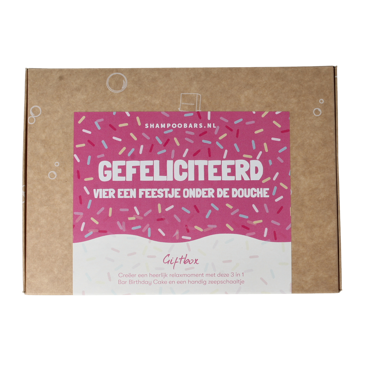 Shampoobars Giftbox gefeliciteerd 1.00 Set