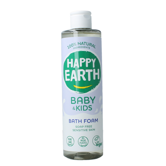 Happy Earth Badschuim voor baby en kids 300.00 Milliliter