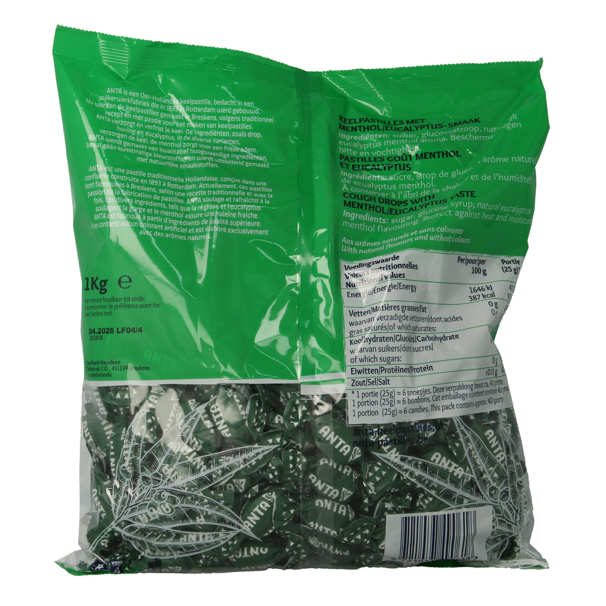 Anta Eucalyptus menthol 1000 Gram