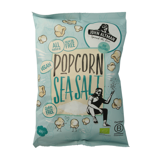 John Altman Popcorn sea salt bio 60.00 Gram