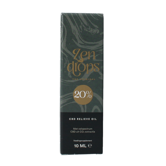 Zendrops CBD olie 20% hennepzaadolie 10.00 Milliliter