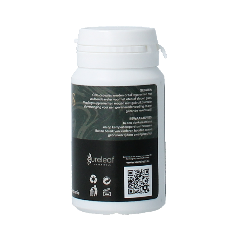 Zendrops CBD capsules 5mg - natuurlijke hennepolie 60 Capsules