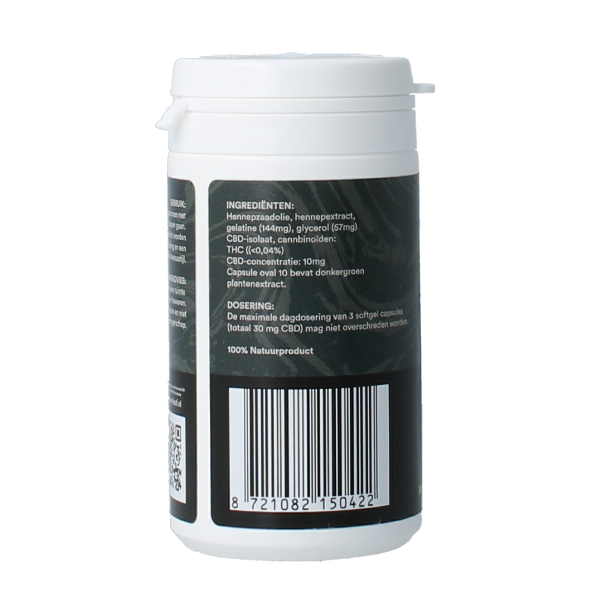 Zendrops CBD capsules 10mg hennepzaadolie 60.00 Capsules
