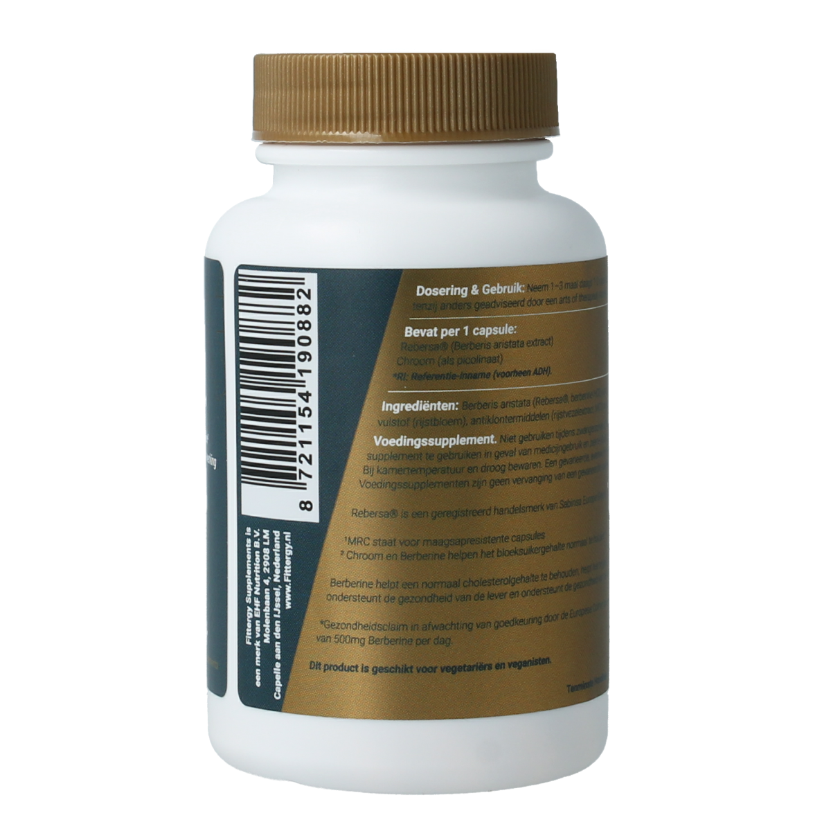 Fittergy Berberine optima MRC 60.00 Capsules