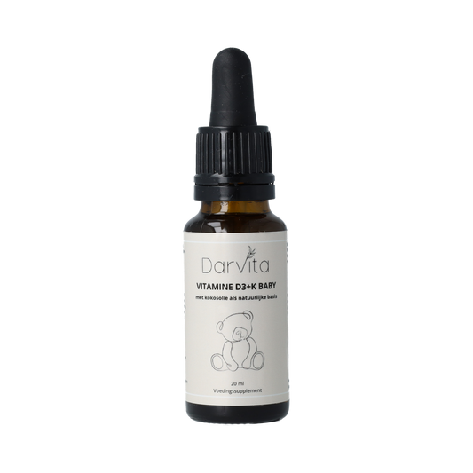 Darvita D3+K1 kokosolie baby 20.00 Milliliter