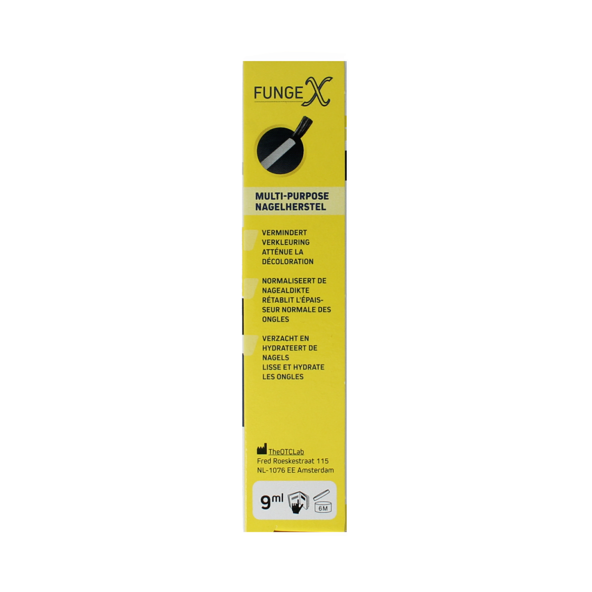 Fungex Nagelherstel met kwastje 9.00 Milliliter