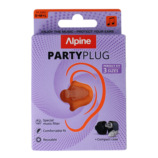 Alpine Partyplug transparant 1.00 Paar