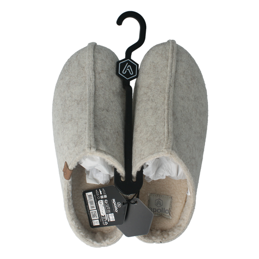 Apollo Zweedse slof beige 37/38 dames 1.00 Paar
