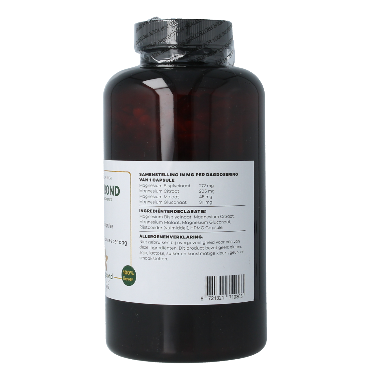 Liever Gezond Magnesium complex 4 complex 365.00 Softgels