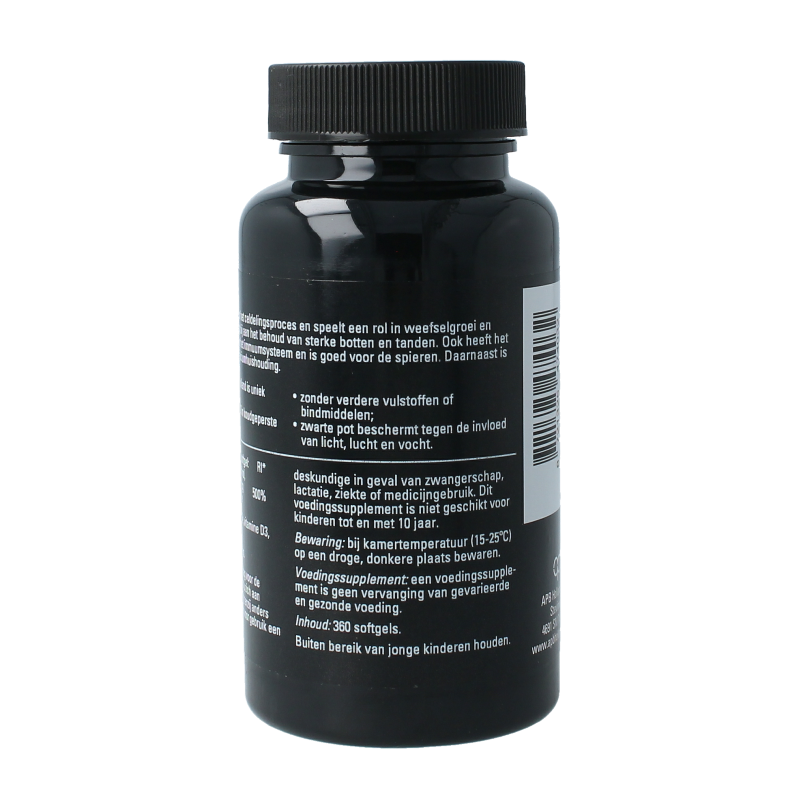 APB Holland Vitamine D3 1000IU 25mcg 360 Softgels