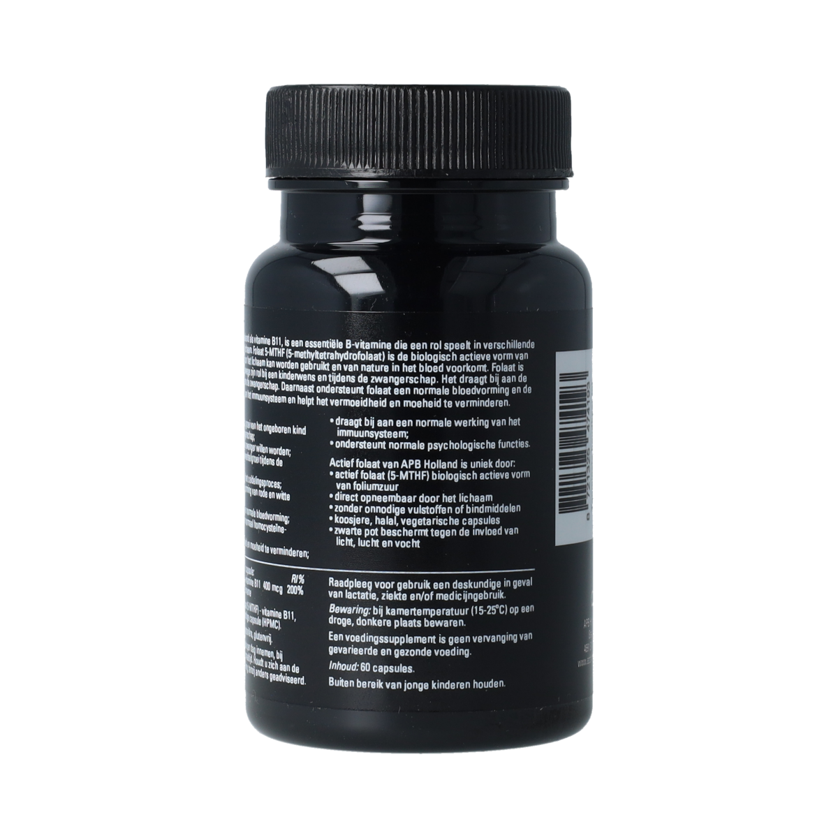 APB Holland Folaat 5-MTHF vitamine B11 - 400mcg 60.00 Capsules