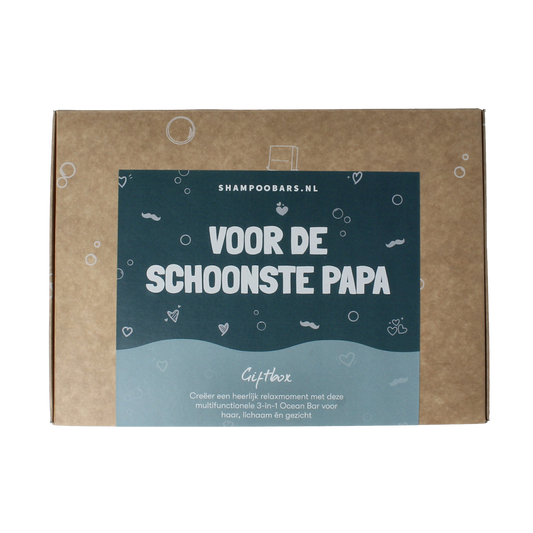 Shampoobars Giftbox voor de schoonste papa 1.00 Set