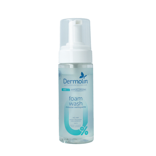 Dermolin Foamwash hydraterend foamer 150.00 Milliliter