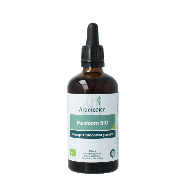 Aromedica Meidoorn gemmo tinctuur - Crataegus oxyacantha bio 100 Milliliter