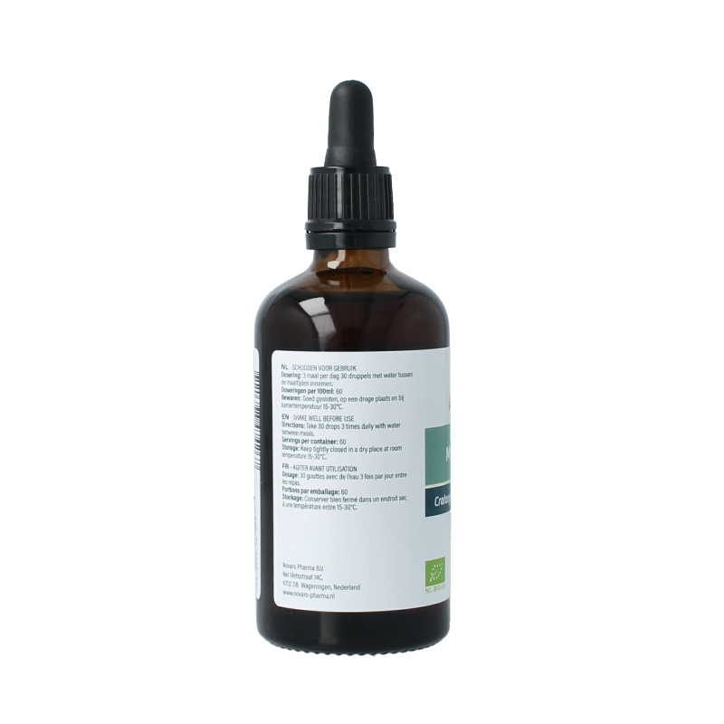 Aromedica Meidoorn gemmo tinctuur - Crataegus oxyacantha bio 100 Milliliter